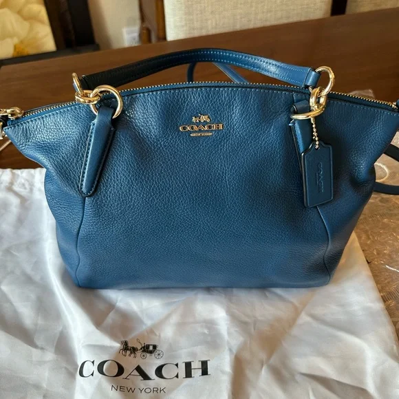 Coach Bags Coach Small Kelsey Pebble Leather Shoulder Crossbody In Good Condition Poshmark